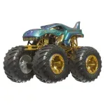 Jucarii, Copii si Bebe - Jucarii si jocuri - Vehicule si jucarii cu telecomanda - Masinute - Hot Wheels Monster Truck 50 Bigfoot Set 11 Vehicule Trophy Champions - Infinity.ro