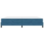 Casa si Gradina - Mobilier - Paturi si accesorii - Paturi - Pat boxspring cu saltea Albastru inchis 200 x 210 cm Catifea - Infinity.ro
