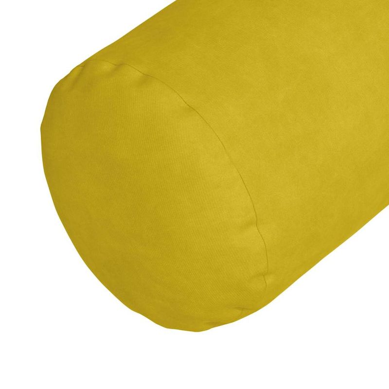 Casa si Gradina - Textile si covoare - Perne si pilote - Perne decorative - Perne Bolster 2 pcs Galben Ø 15 x 40 cm Tesatura din corduroy - Infinity.ro