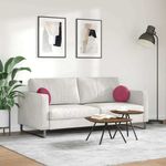 Casa si Gradina - Textile si covoare - Perne si pilote - Perne decorative - Perne de Sezut 2 pcs Rosu Vin Ø 40 x 13 cm Catifea - Infinity.ro