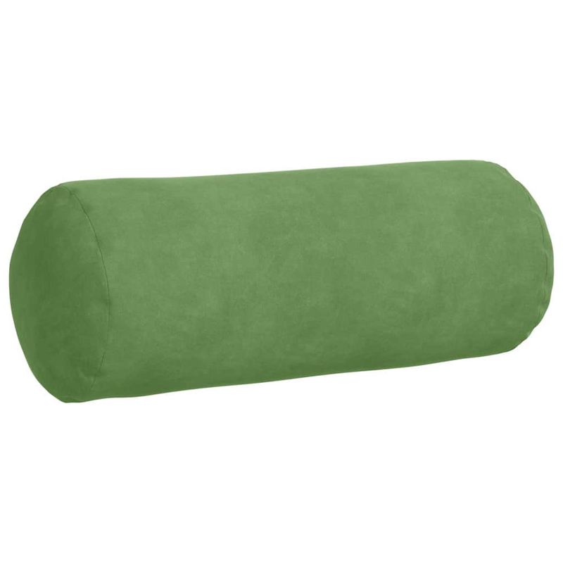 Casa si Gradina - Textile si covoare - Perne si pilote - Perne decorative - Perne Bolster 2 pcs Verde deschis Ø 15 x 40 cm - Infinity.ro