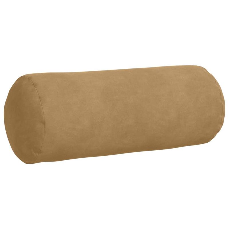 Casa si Gradina - Textile si covoare - Perne si pilote - Perne decorative - Perne Bolster 2 pcs Maro Ø 15 x 40 cm Tesatura din corduroy - Infinity.ro
