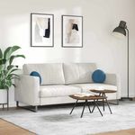 Casa si Gradina - Textile si covoare - Perne si pilote - Perne decorative - Perne de Sezut 2 pcs albastru Ø 40 x 13 cm Catifea - Infinity.ro