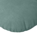 Casa si Gradina - Textile si covoare - Perne si pilote - Perne decorative - Perne de Sezut 2 pcs Verde Marii Ø 40 x 13 cm Catifea - Infinity.ro