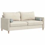 Casa si Gradina - Textile si covoare - Perne si pilote - Perne decorative - Perne Bolster 2 pcs Gri deschis Ø 15 x 40 cm - Infinity.ro