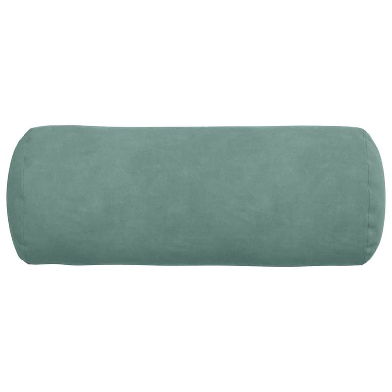 Casa si Gradina - Textile si covoare - Perne si pilote - Perne decorative - Perne Bolster 2 pcs Verde Marii Ø 15 x 40 cm - Infinity.ro