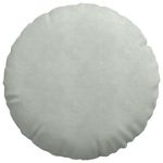 Casa si Gradina - Textile si covoare - Perne si pilote - Perne decorative - Perne de Sezut 2 pcs Gri deschis Ø 40 x 13 cm Catifea - Infinity.ro