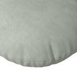 Casa si Gradina - Textile si covoare - Perne si pilote - Perne decorative - Perne de Sezut 2 pcs Gri deschis Ø 40 x 13 cm Catifea - Infinity.ro