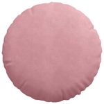 Casa si Gradina - Textile si covoare - Perne si pilote - Perne decorative - Perne de Sezut 2 pcs Roz Ø 40 x 13 cm Catifea - Infinity.ro