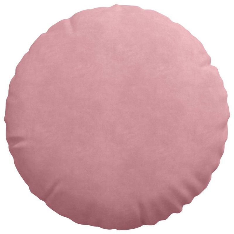 Casa si Gradina - Textile si covoare - Perne si pilote - Perne decorative - Perne de Sezut 2 pcs Roz Ø 40 x 13 cm Catifea - Infinity.ro