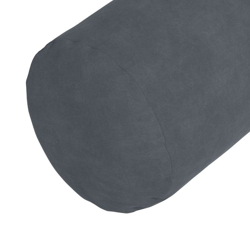 Casa si Gradina - Textile si covoare - Perne si pilote - Perne decorative - Perne Bolster 2 pcs Gri inchis Ø 15 x 40 cm - Infinity.ro