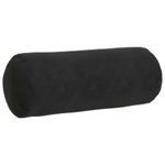 Casa si Gradina - Textile si covoare - Perne si pilote - Perne decorative - Perne Bolster 2 pcs Negru Ø 15 x 40 cm Tesatura din corduroy - Infinity.ro