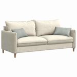 Casa si Gradina - Textile si covoare - Perne si pilote - Perne decorative - Perne pentru canapea 2 pcs Gri deschis 50 x 30 cm - Infinity.ro