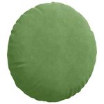 Casa si Gradina - Textile si covoare - Perne si pilote - Perne decorative - Perne de Sezut 2 pcs Verde deschis Ø 40 x 13 cm Catifea - Infinity.ro