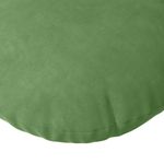 Casa si Gradina - Textile si covoare - Perne si pilote - Perne decorative - Perne de Sezut 2 pcs Verde deschis Ø 40 x 13 cm Catifea - Infinity.ro