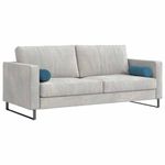 Casa si Gradina - Textile si covoare - Perne si pilote - Perne decorative - Perne Bolster 2 pcs albastru Ø 15 x 40 cm Tesatura din corduroy - Infinity.ro