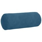 Casa si Gradina - Textile si covoare - Perne si pilote - Perne decorative - Perne Bolster 2 pcs albastru Ø 15 x 40 cm Tesatura din corduroy - Infinity.ro