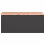Casa si Gradina - Gradina si terasa - Mobilier exterior - Bancute de gradina - Banca de gradina Negru 100 x 40 x 43 cm Otel - Infinity.ro