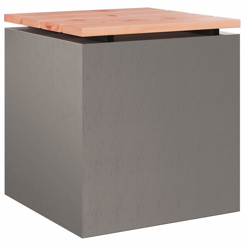Casa si Gradina - Gradina si terasa - Mobilier exterior - Bancute de gradina - Banca de gradina Ruginit 40 x 40 x 43 cm - Infinity.ro