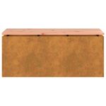 Casa si Gradina - Gradina si terasa - Mobilier exterior - Bancute de gradina - Banca de gradina Ruginit 100 x 40 x 43 cm - Infinity.ro