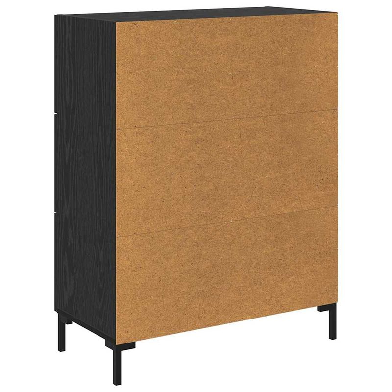 Casa si Gradina - Mobilier - Comode si corpuri - Comode - Bufet cu sertar Stejar negru 69.5 x 34 x 90 cm Lemn compozit - Infinity.ro