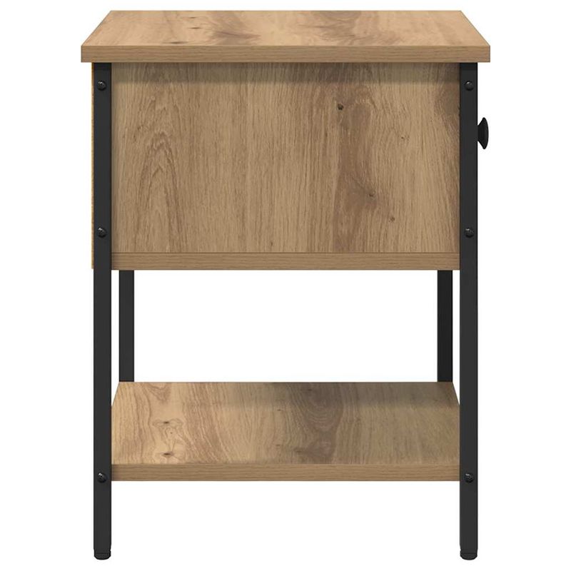 Casa si Gradina - Mobilier - Comode si corpuri - Noptiere - Noptiera 2 pcs stejar artizanal 34 x 35,5 x 45 cm Lemn compozit - Infinity.ro