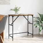 Casa si Gradina - Mobilier - Comode si corpuri - Noptiere - Masa de consola Lemn vechi 75 x 32 x 75 cm Lemn compozit - Infinity.ro