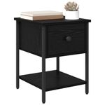 Casa si Gradina - Mobilier - Comode si corpuri - Noptiere - Noptiera 2 pcs Stejar negru 34 x 35,5 x 45 cm Lemn compozit - Infinity.ro