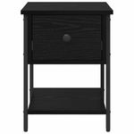 Casa si Gradina - Mobilier - Comode si corpuri - Noptiere - Noptiera 2 pcs Stejar negru 34 x 35,5 x 45 cm Lemn compozit - Infinity.ro