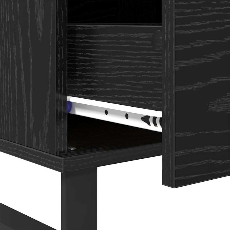 Casa si Gradina - Mobilier - Mese si birouri - Masute de cafea - Masa de cafea cu sertar Stejar negru Lemn compozit - Infinity.ro