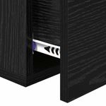 Casa si Gradina - Mobilier - Comode si corpuri - Noptiere - Noptiera Stejar negru 35 x 35 x 20 cm Lemn compozit - Infinity.ro