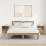 Casa si Gradina - Mobilier - Comode si corpuri - Noptiere - Noptiera 2 pcs stejar artizanal 40 x 35 x 50 cm - Infinity.ro