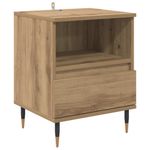 Casa si Gradina - Mobilier - Comode si corpuri - Noptiere - Noptiera 2 pcs stejar artizanal 40 x 35 x 50 cm - Infinity.ro