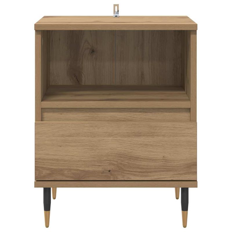 Casa si Gradina - Mobilier - Comode si corpuri - Noptiere - Noptiera 2 pcs stejar artizanal 40 x 35 x 50 cm - Infinity.ro
