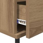 Casa si Gradina - Mobilier - Comode si corpuri - Noptiere - Noptiera 2 pcs stejar artizanal 40 x 35 x 50 cm - Infinity.ro