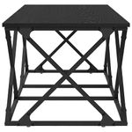 Casa si Gradina - Mobilier - Mese si birouri - Masute de cafea - Masa de cafea Stejar negru 100 x 49 x 40 cm Lemn compozit - Infinity.ro