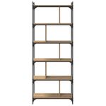 Casa si Gradina - Mobilier - Biblioteci si rafturi - Biblioteci - Biblioteca stejar artizanal 76 x 32 x 192 cm Lemn compozit - Infinity.ro