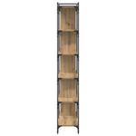 Casa si Gradina - Mobilier - Biblioteci si rafturi - Biblioteci - Biblioteca stejar artizanal 76 x 32 x 192 cm Lemn compozit - Infinity.ro