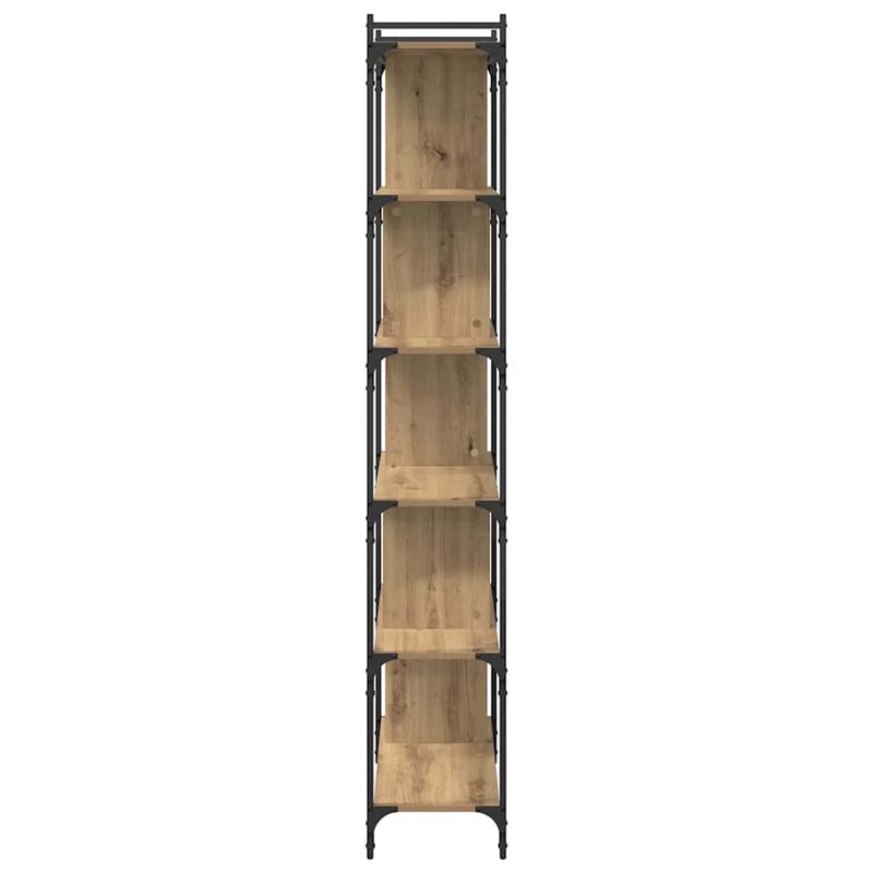 Casa si Gradina - Mobilier - Biblioteci si rafturi - Biblioteci - Biblioteca stejar artizanal 76 x 32 x 192 cm Lemn compozit - Infinity.ro