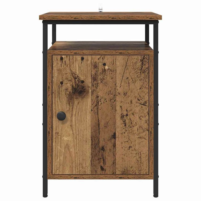 Casa si Gradina - Mobilier - Comode si corpuri - Noptiere - Noptiera 2 pcs Lemn vechi 40 x 42 x 60cm Lemn compozit - Infinity.ro