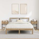 Casa si Gradina - Mobilier - Comode si corpuri - Noptiere - Noptiera 2 pcs stejar artizanal 40 x 29 x 60 cm Lemn compozit - Infinity.ro