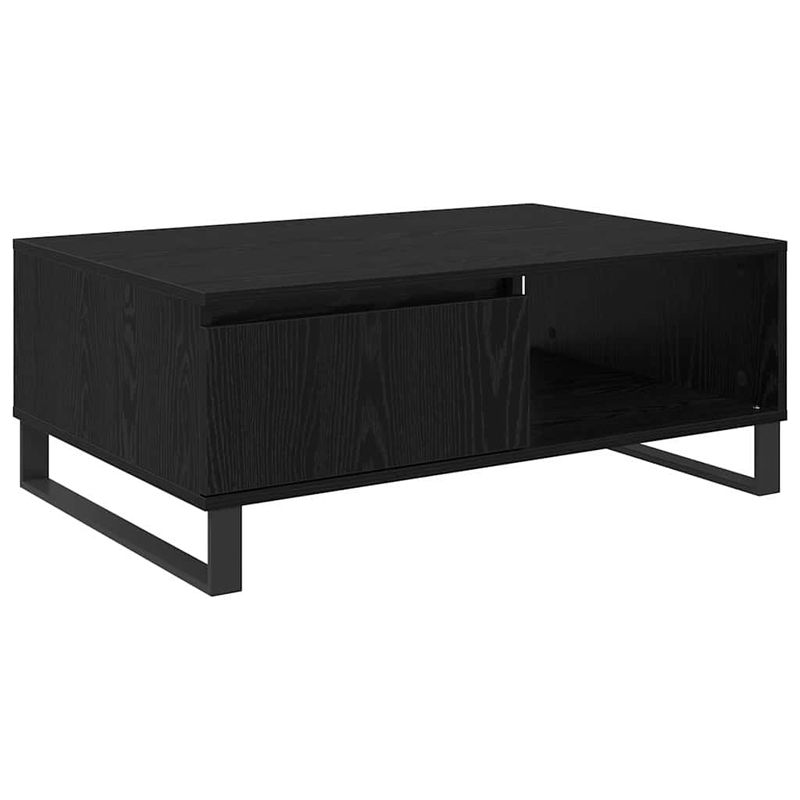 Casa si Gradina - Mobilier - Mese si birouri - Masute de cafea - Masa de cafea Stejar negru 90 x 60 x 35 cm Lemn compozit - Infinity.ro