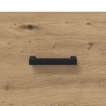 Casa si Gradina - Mobilier - Comode si corpuri - Noptiere - Noptiera stejar artizanal 35 x 35 x 20 cm Lemn compozit - Infinity.ro
