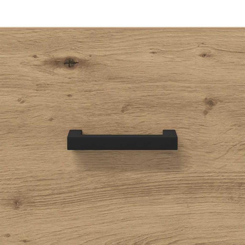 Casa si Gradina - Mobilier - Comode si corpuri - Noptiere - Noptiera stejar artizanal 35 x 35 x 20 cm Lemn compozit - Infinity.ro