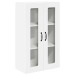 Casa si Gradina - Mobilier - Comode si corpuri - Corpuri bucatarie - Dulap suspendat de bucatarie cu usa Alb lucios 60 x 31 x 100 cm - Infinity.ro
