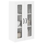 Casa si Gradina - Mobilier - Comode si corpuri - Corpuri bucatarie - Dulap suspendat de bucatarie cu usa Alb lucios 60 x 31 x 100 cm - Infinity.ro