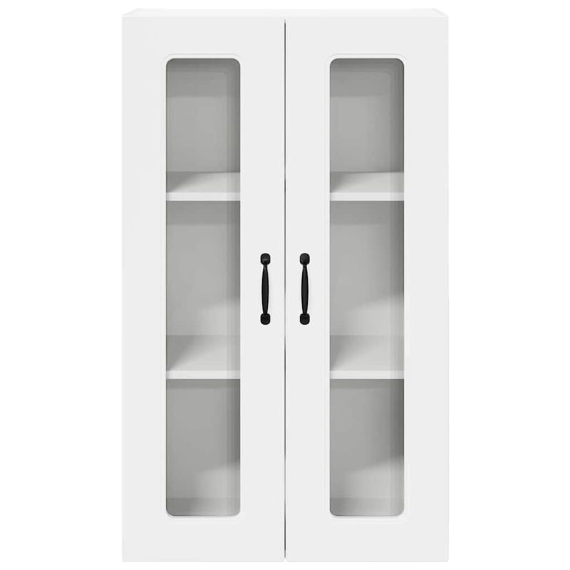 Casa si Gradina - Mobilier - Comode si corpuri - Corpuri bucatarie - Dulap suspendat de bucatarie cu usa Alb lucios 60 x 31 x 100 cm - Infinity.ro