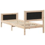 Casa si Gradina - Mobilier - Paturi si accesorii - Paturi - Cadru de pat Gri inchis 80 x 200 cm Lemn de pin masiv - Infinity.ro