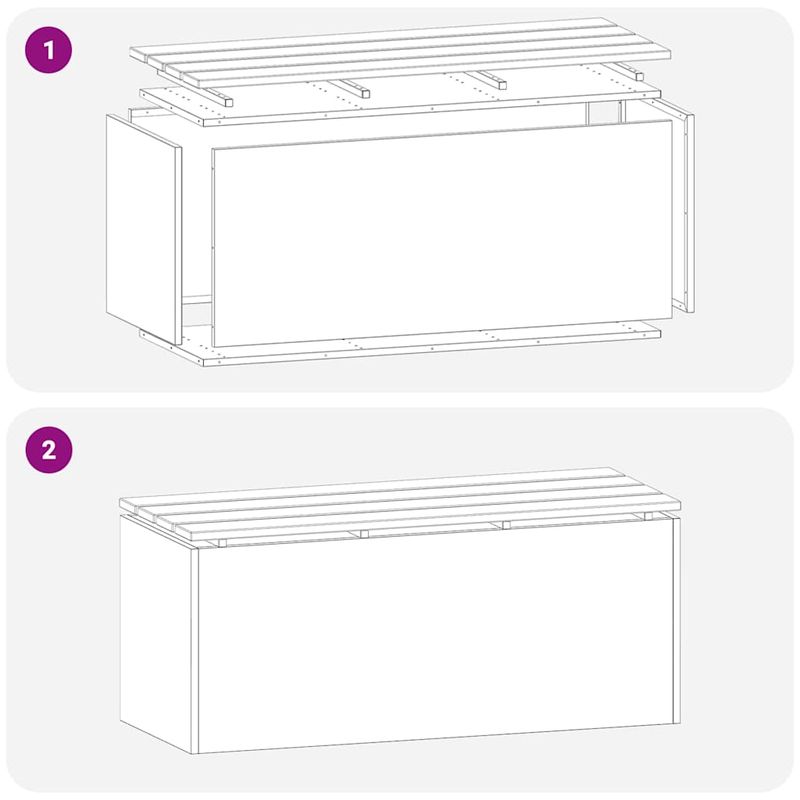 Casa si Gradina - Gradina si terasa - Mobilier exterior - Bancute de gradina - Banca de gradina Olivengrønn 100 x 40 x 43 cm Otel - Infinity.ro