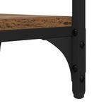 Casa si Gradina - Mobilier - Mese si birouri - Mese living - Masa laterala cu raft Lemn vechi 40 x 30 x 75 cm Lemn compozit - Infinity.ro
